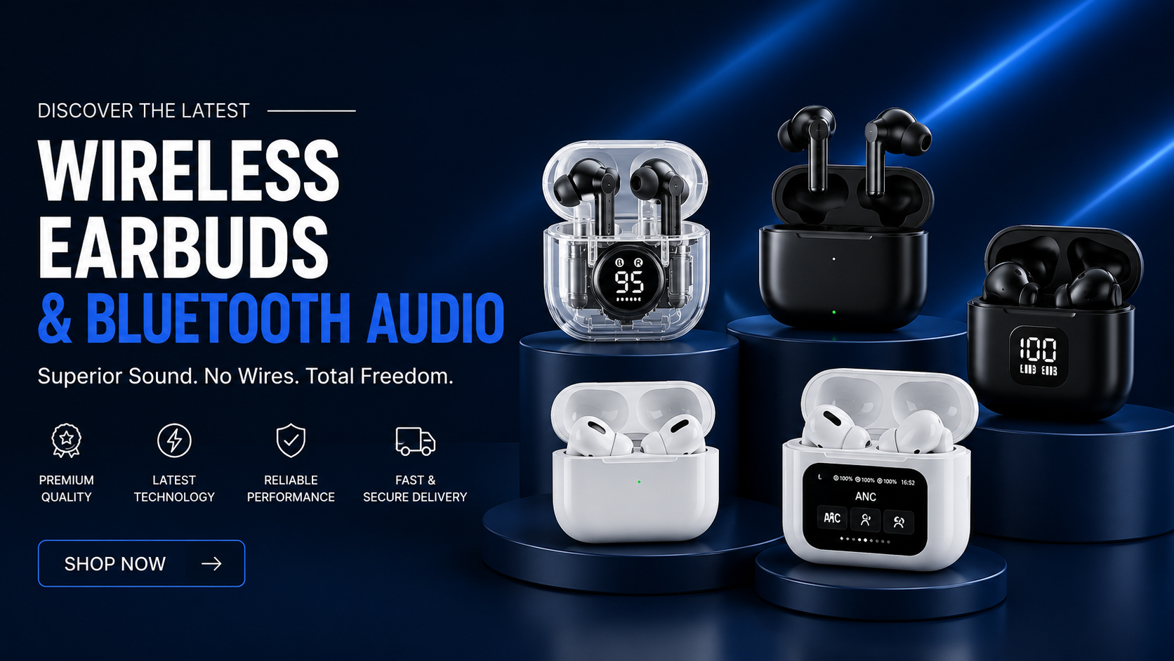 Wireless Earbuds & Bluetooth Audio