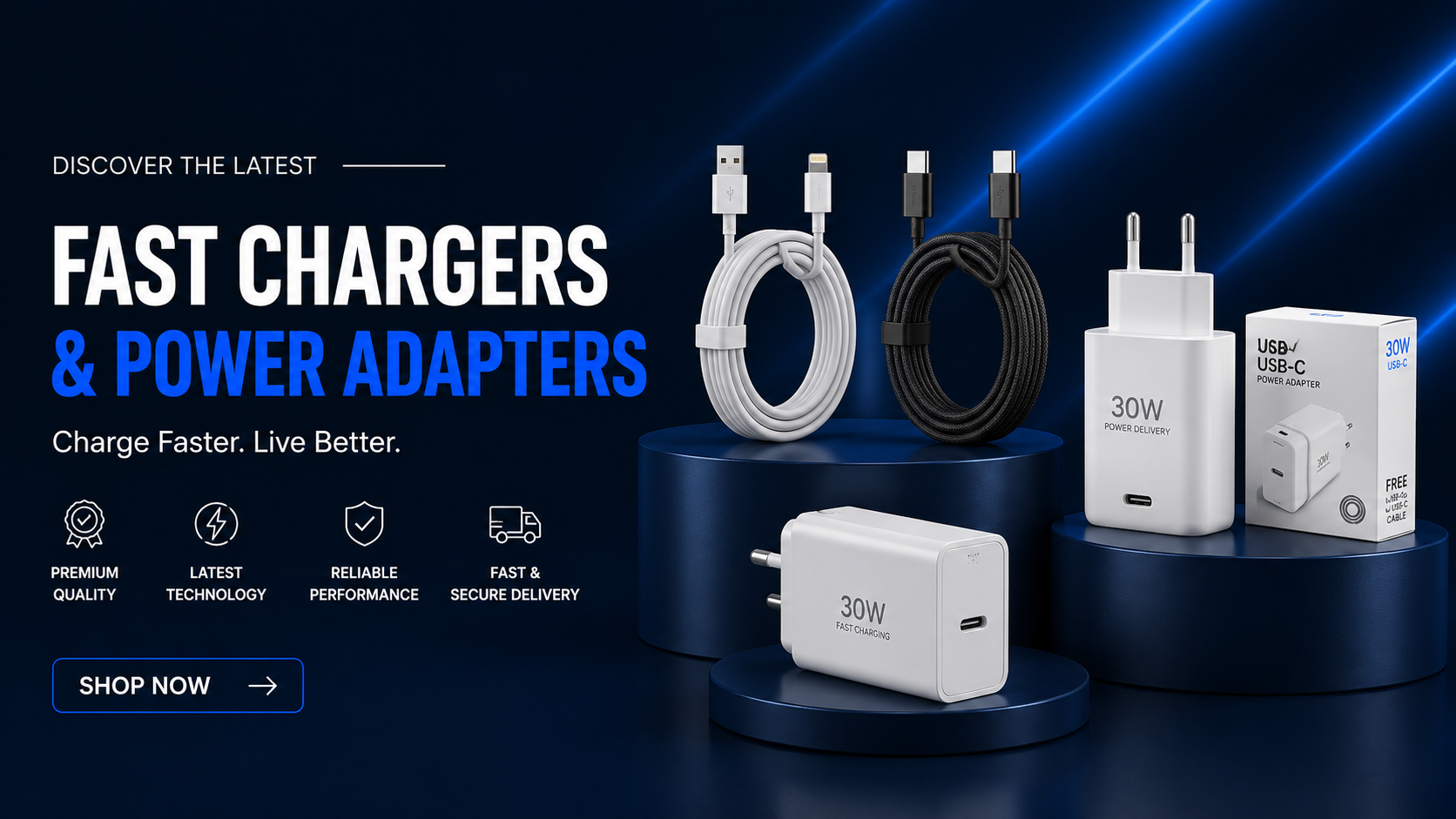 Fast Chargers & Power Adapters
