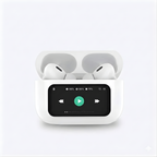 A9 Pro ANC AirPods Bluetooth 5.4 With Touch Screen
