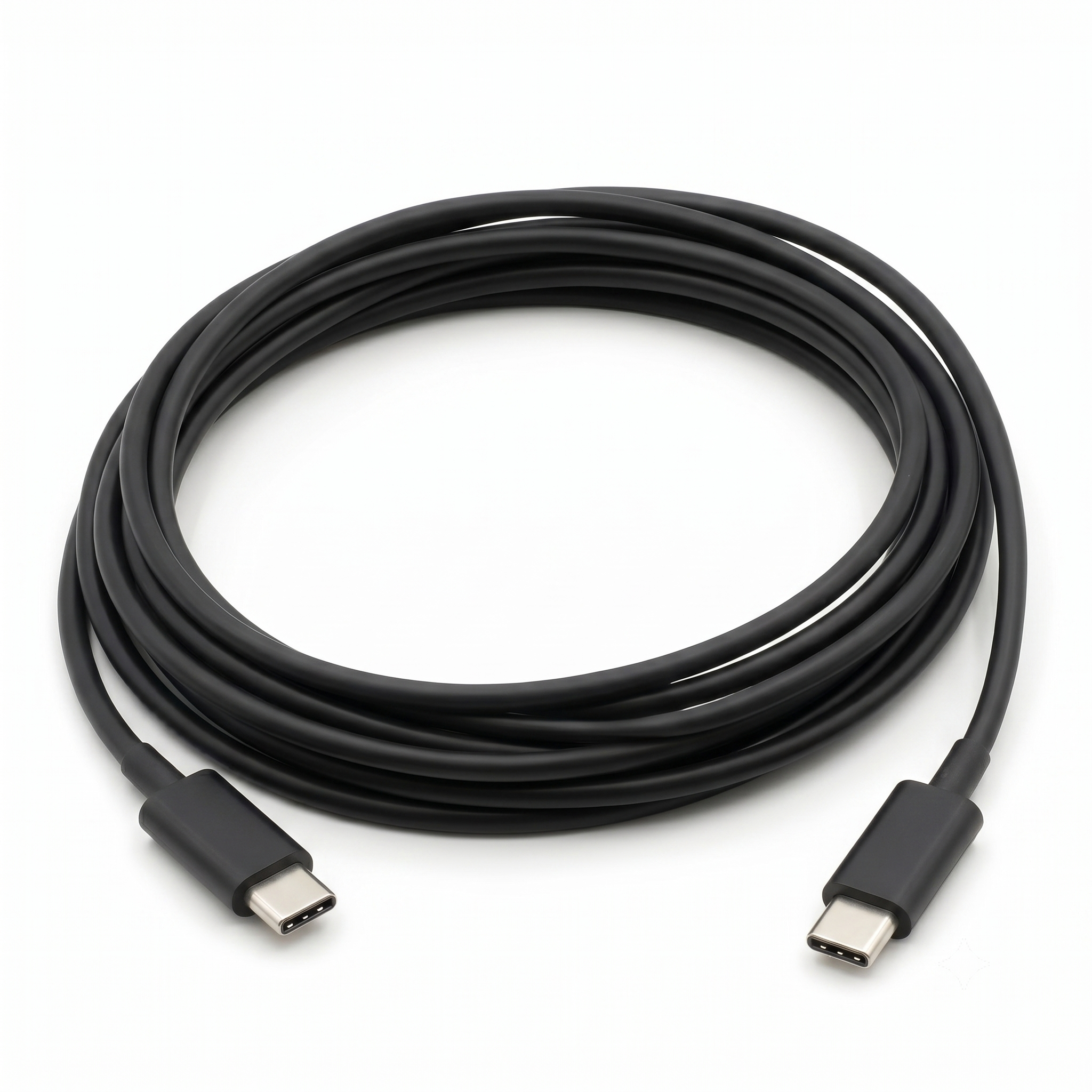 Heavy-Duty USB-C to USB-C Fast Charging Cable – Black