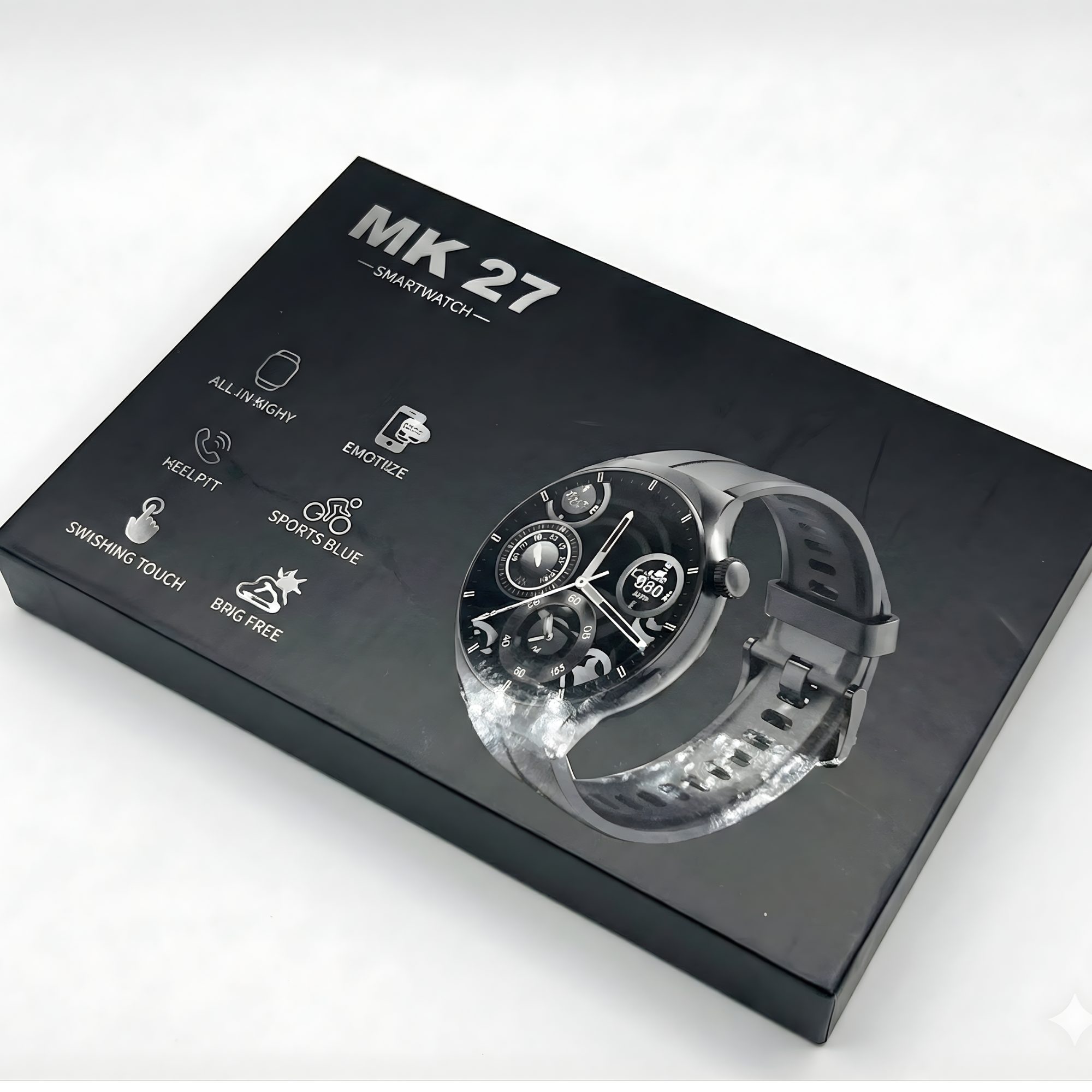 MK27 Smart Watch | Bluetooth Calling | Fitness Tracker